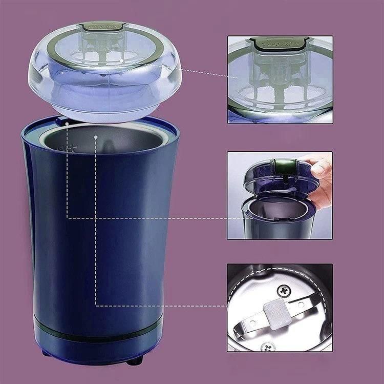 Portable Electric Spice & Coffee Bean Grinder