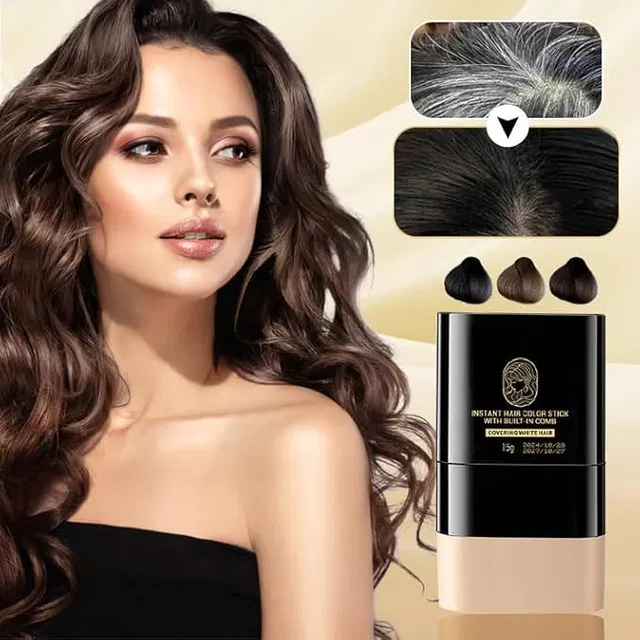 Instant Hair Color Stick with Comb