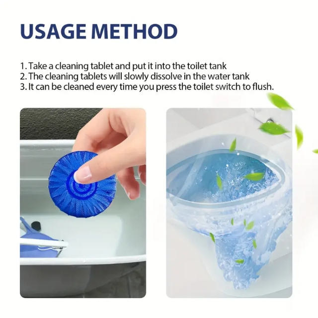 Toilet Cleaning Tablets (Pack of 10)