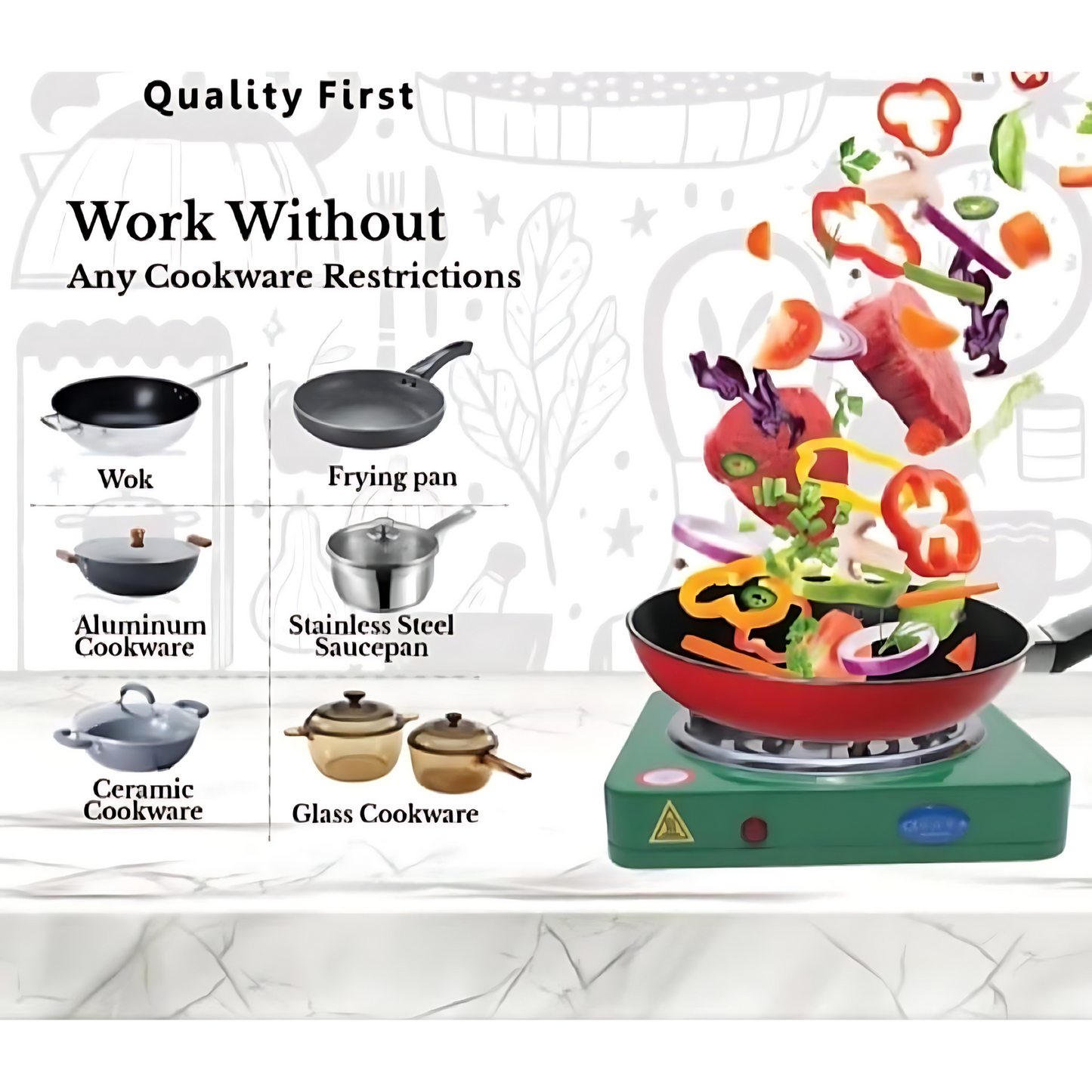 Flameless Electric Cooking Stove