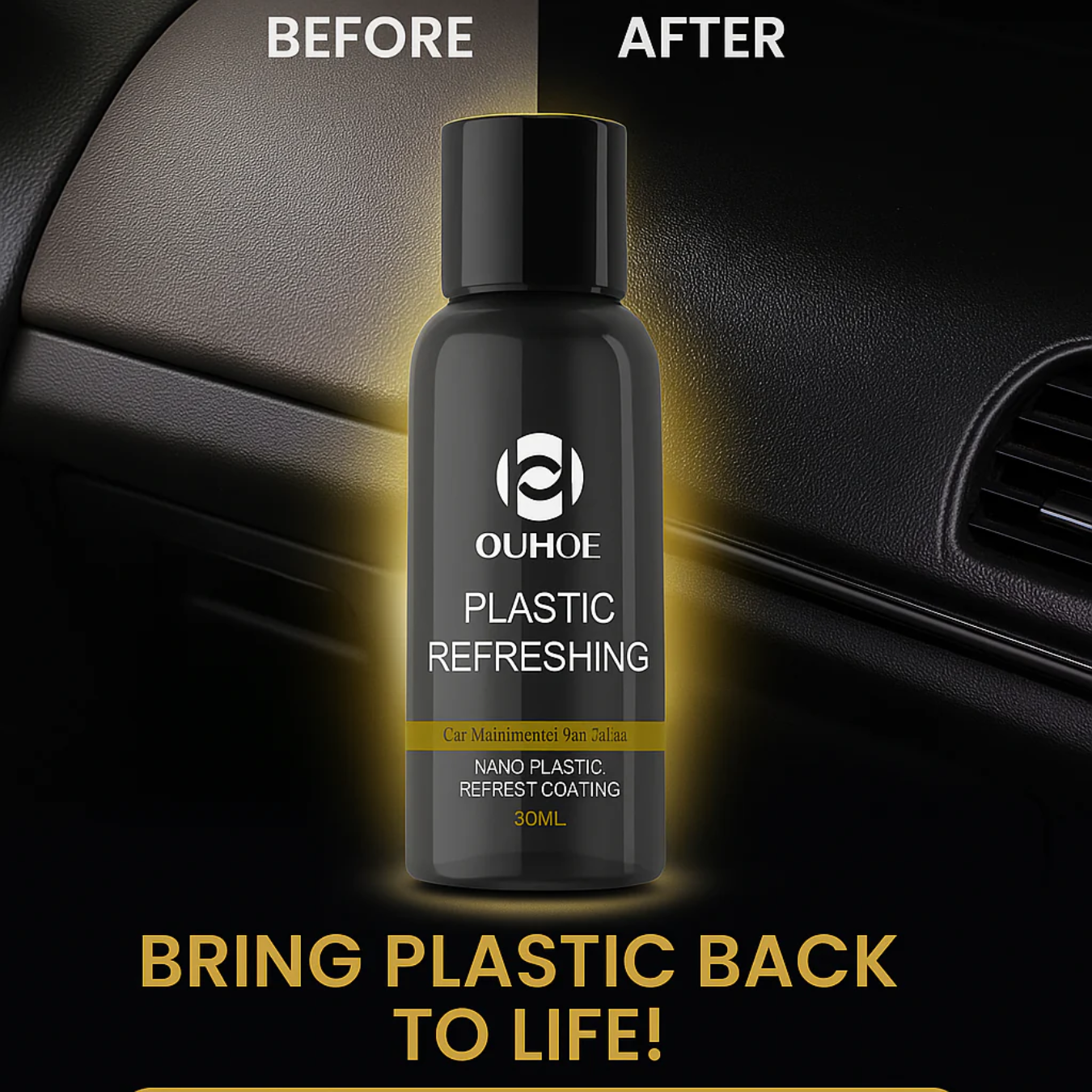 Plastic Revitalizing Coating Agent (Pack of 2)
