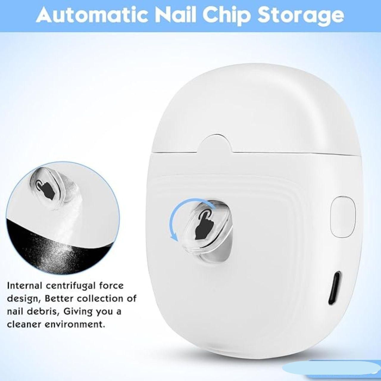 Electric Nail Trimmer – Safe, Painless & Rechargeable!