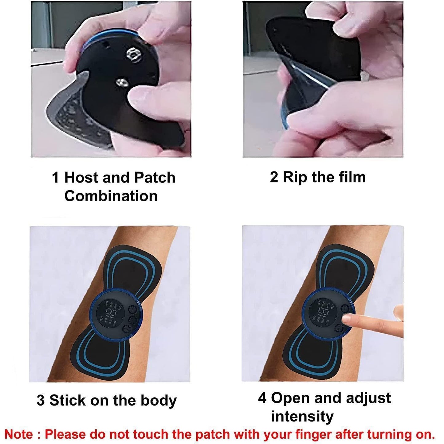 Plastic Premium Butterfly Massager