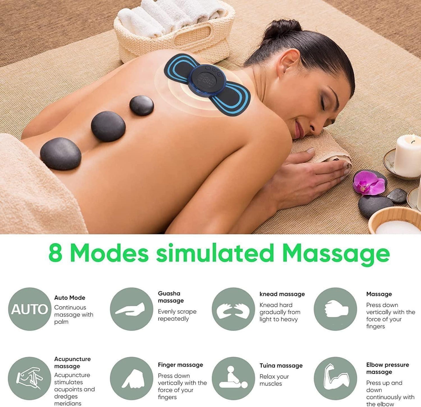 Plastic Premium Butterfly Massager