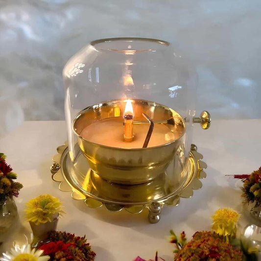 Jyotix Premium Brass Akhand Diya