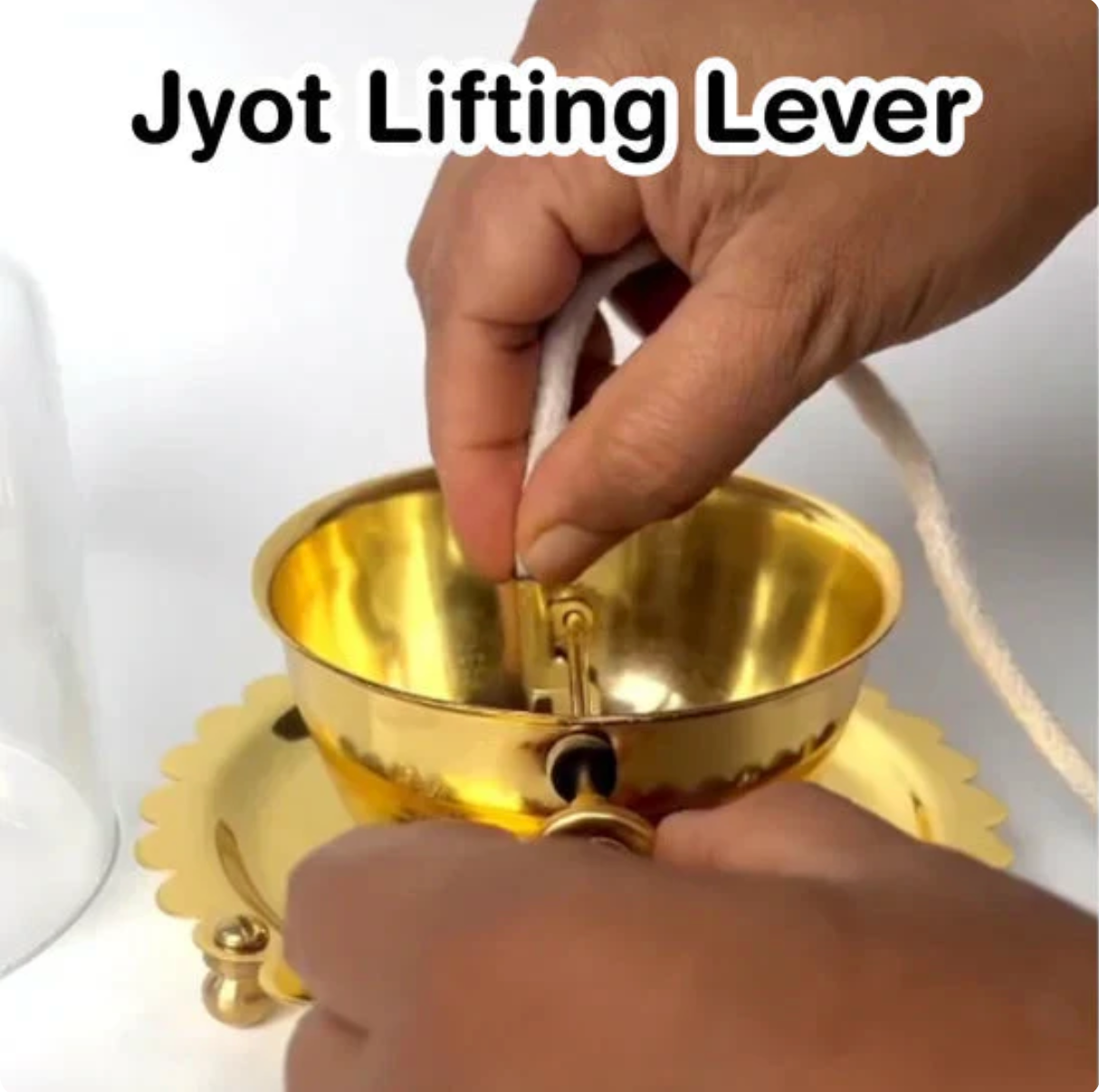 Premium Brass Akhand Diya