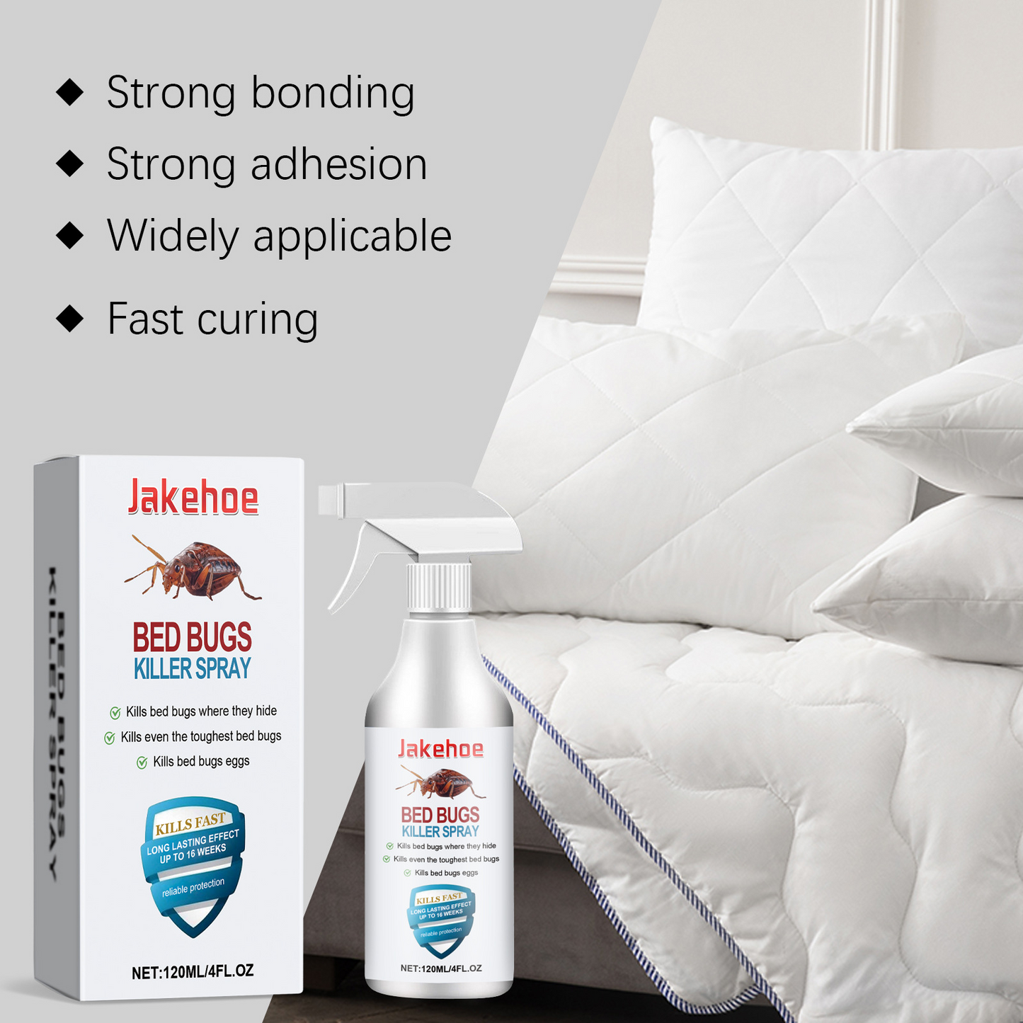 Bedbug killer spray Non-Toxic (Buy 1 Get 1 Free)