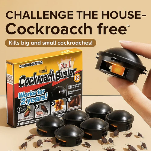 100% Plant-Based Japan Roach Bait – Buy 6, Get 6 Free!